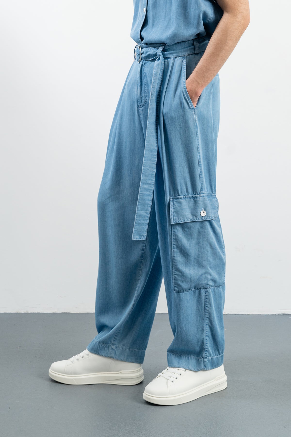 HUNGRY PANTS - BLUE
