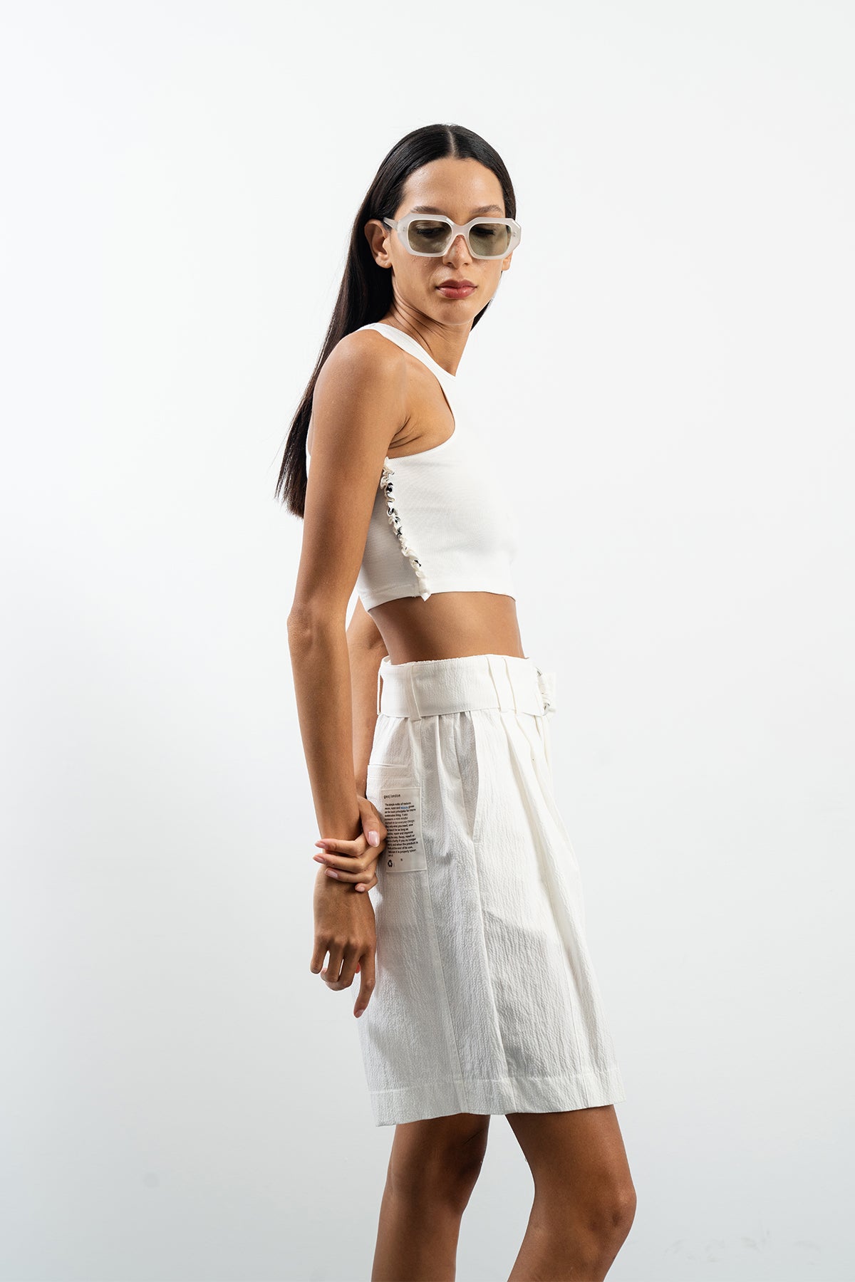 ANET SHORTS - WHITE