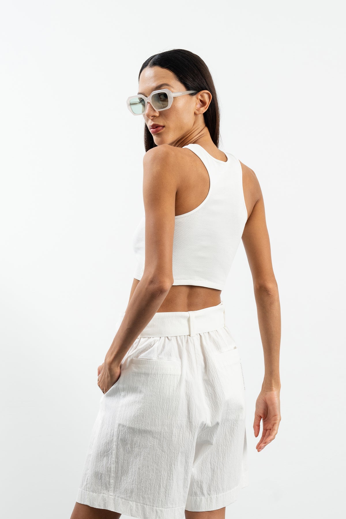 ANET SHORTS - WHITE