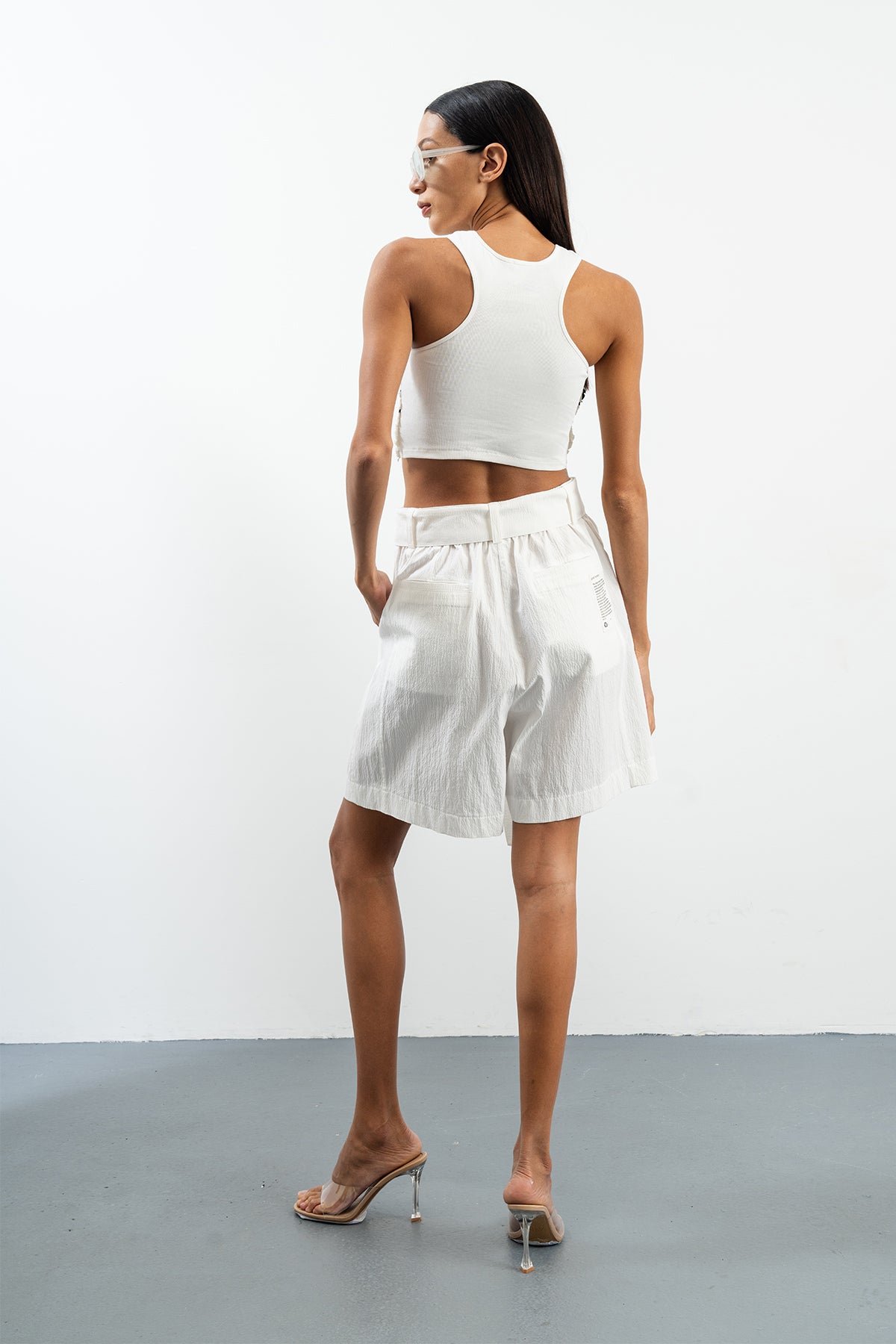 ANET SHORTS - WHITE