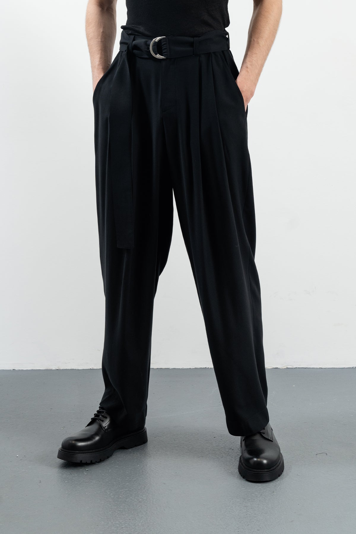 MARKUS BLACK PANTS – BLACK