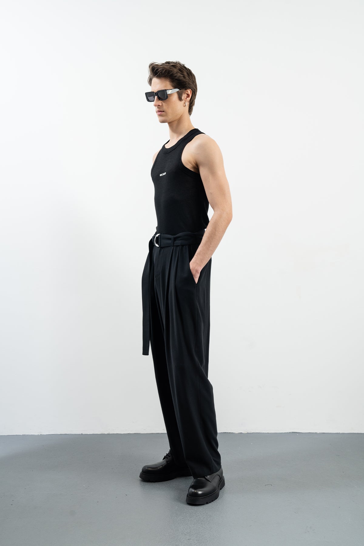 MARKUS BLACK PANTS – BLACK