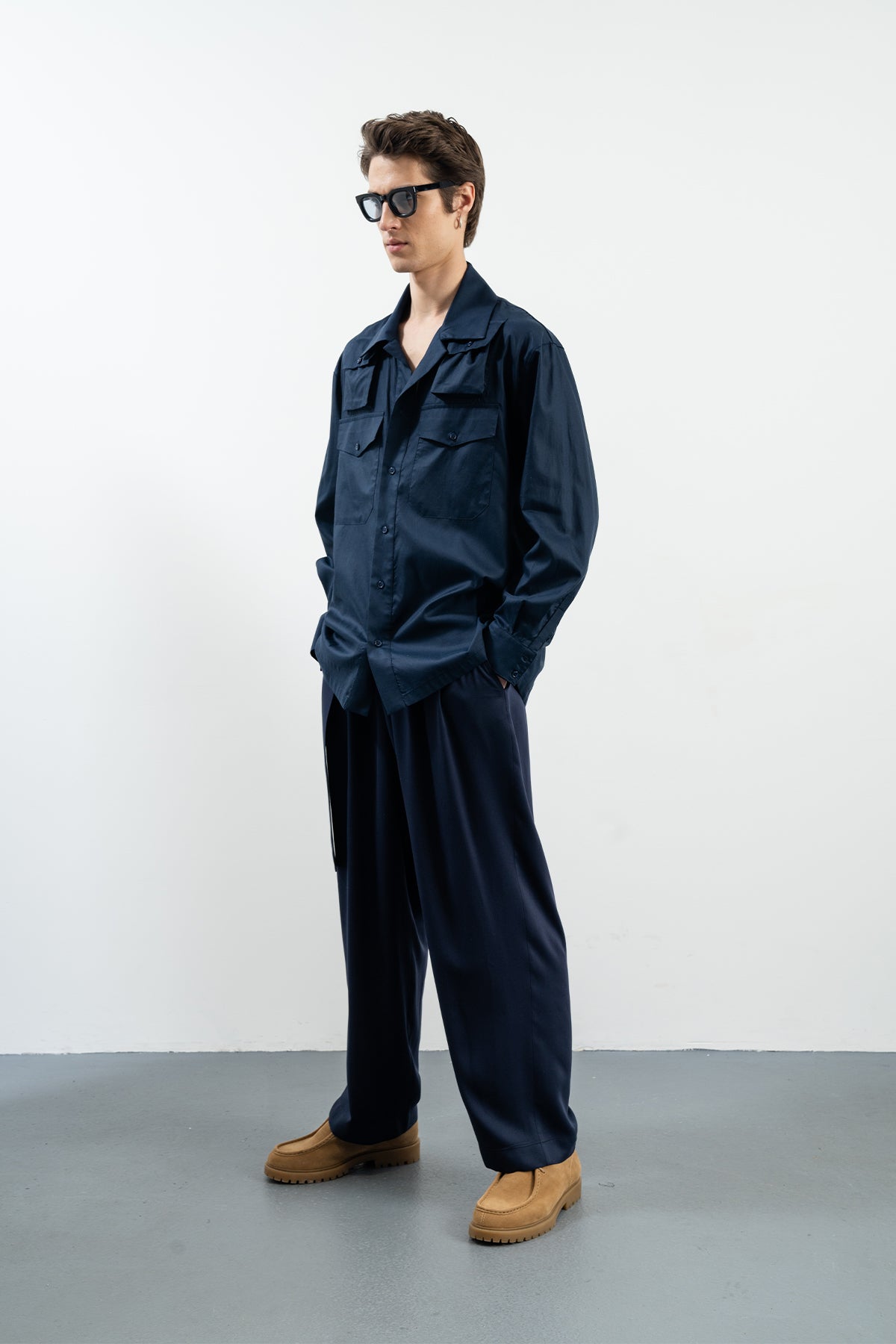 CAMERON NAVY SHIRT - NAVY