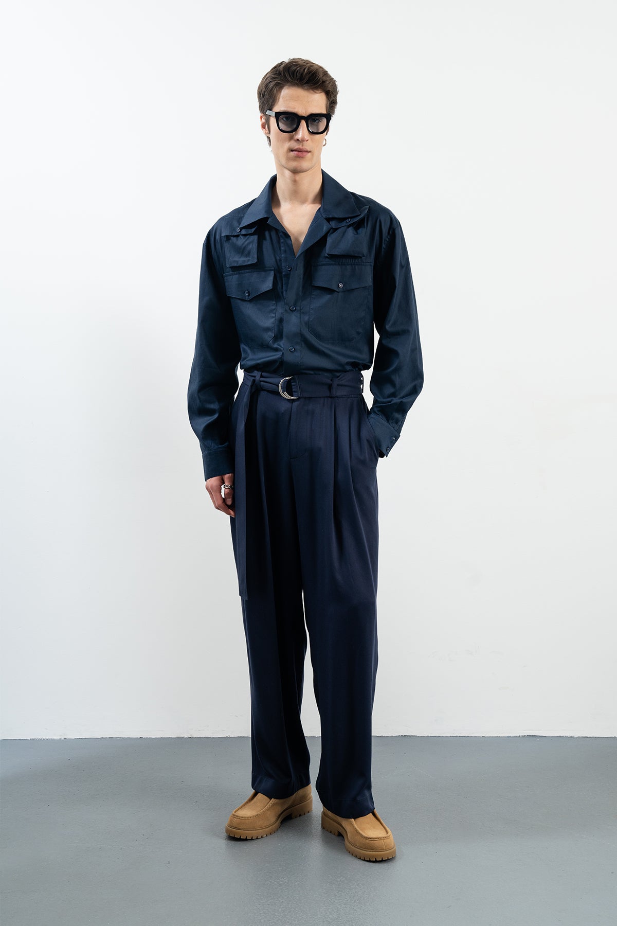 CAMERON NAVY SHIRT - NAVY
