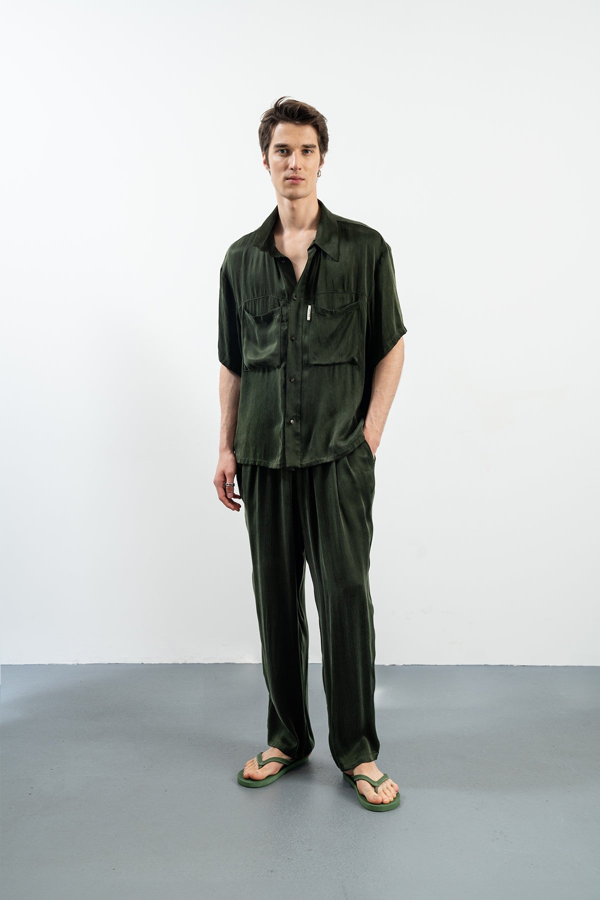 JOHANNA KHAKI PANTS - KHAKI