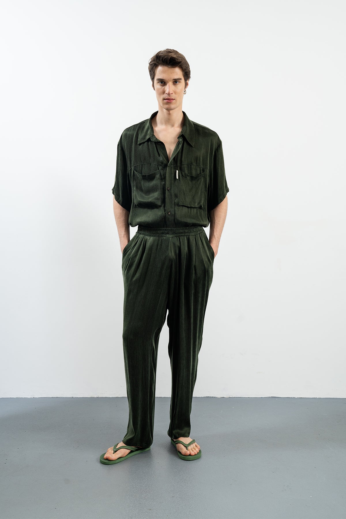 JOHAN KHAKI SHIRT - KHAKI