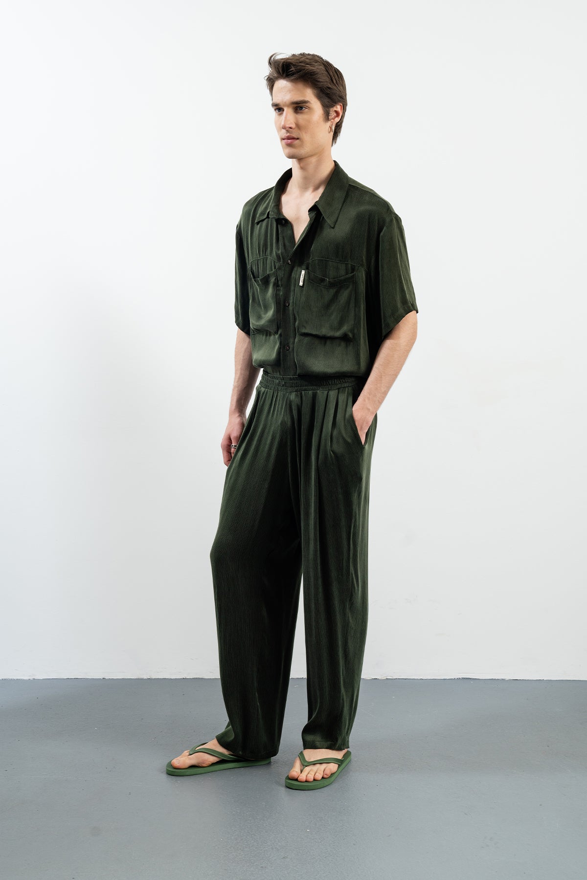 JOHANNA KHAKI PANTS - KHAKI