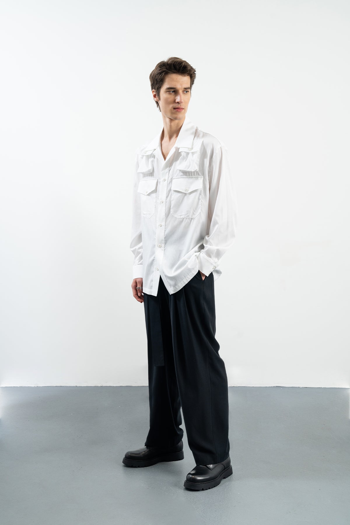 CAMERON WHITE SHIRT - WHITE