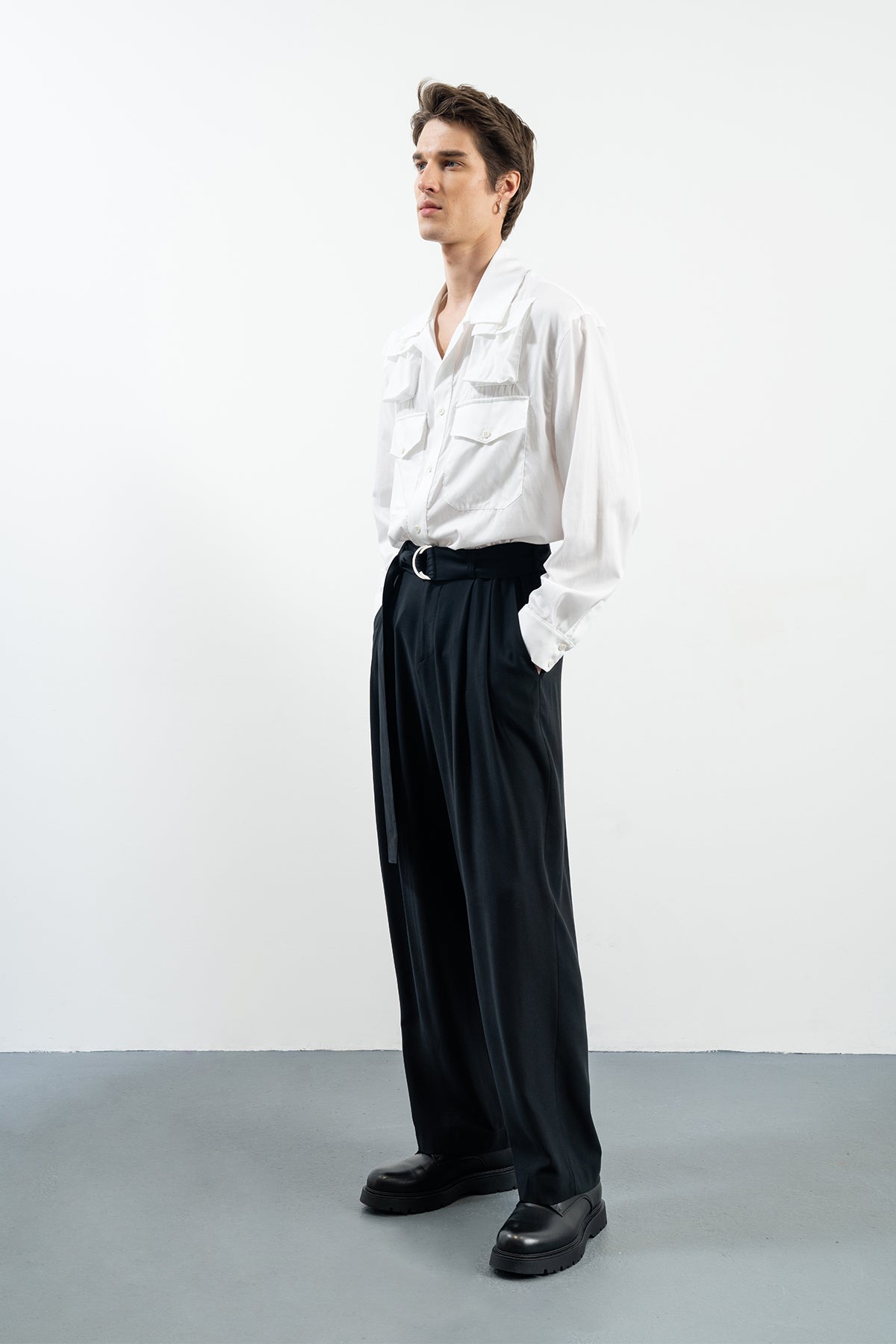 MARKUS BLACK PANTS – BLACK