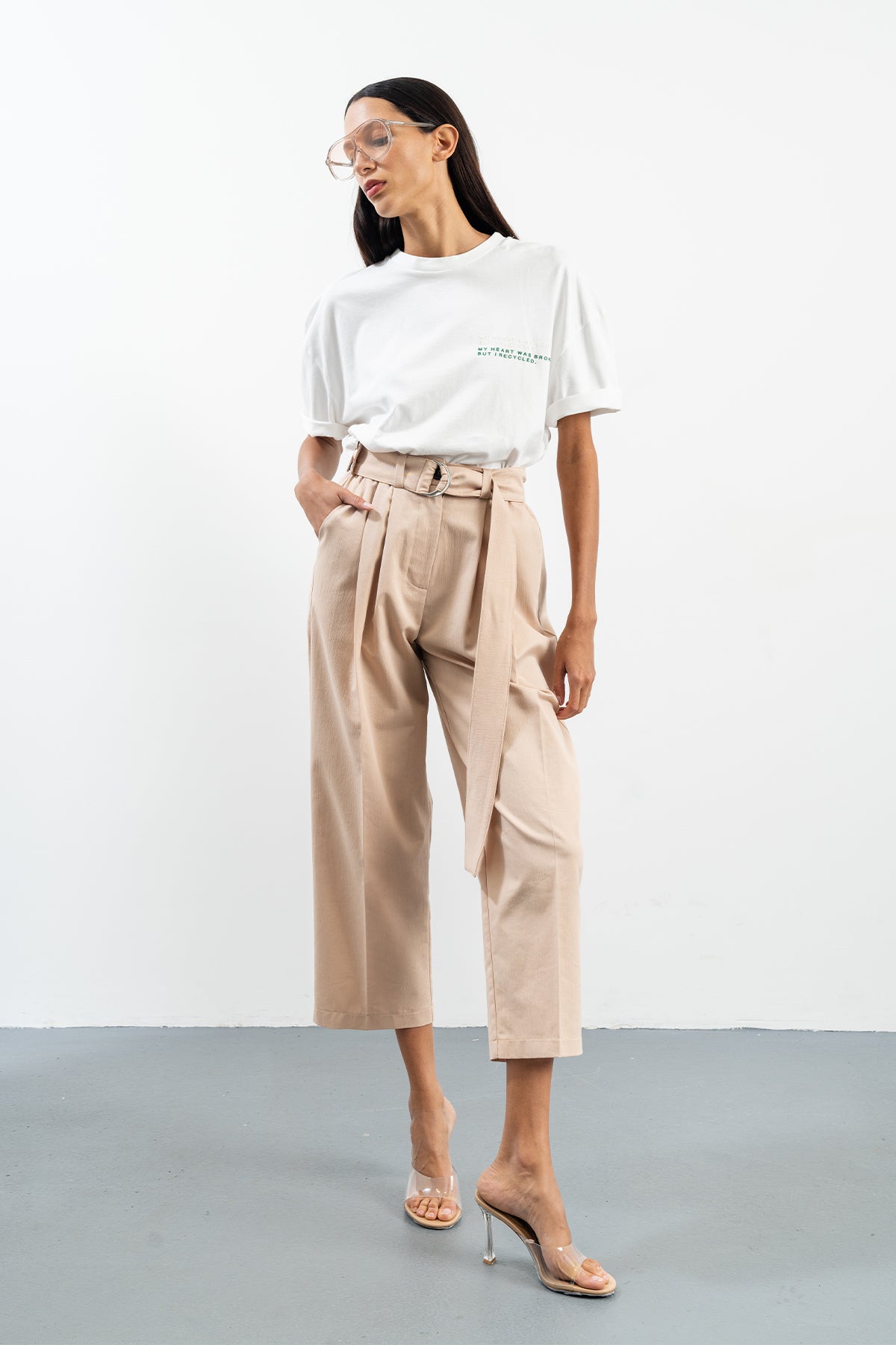 LIVET WHITE T-SHIRT - WHITE