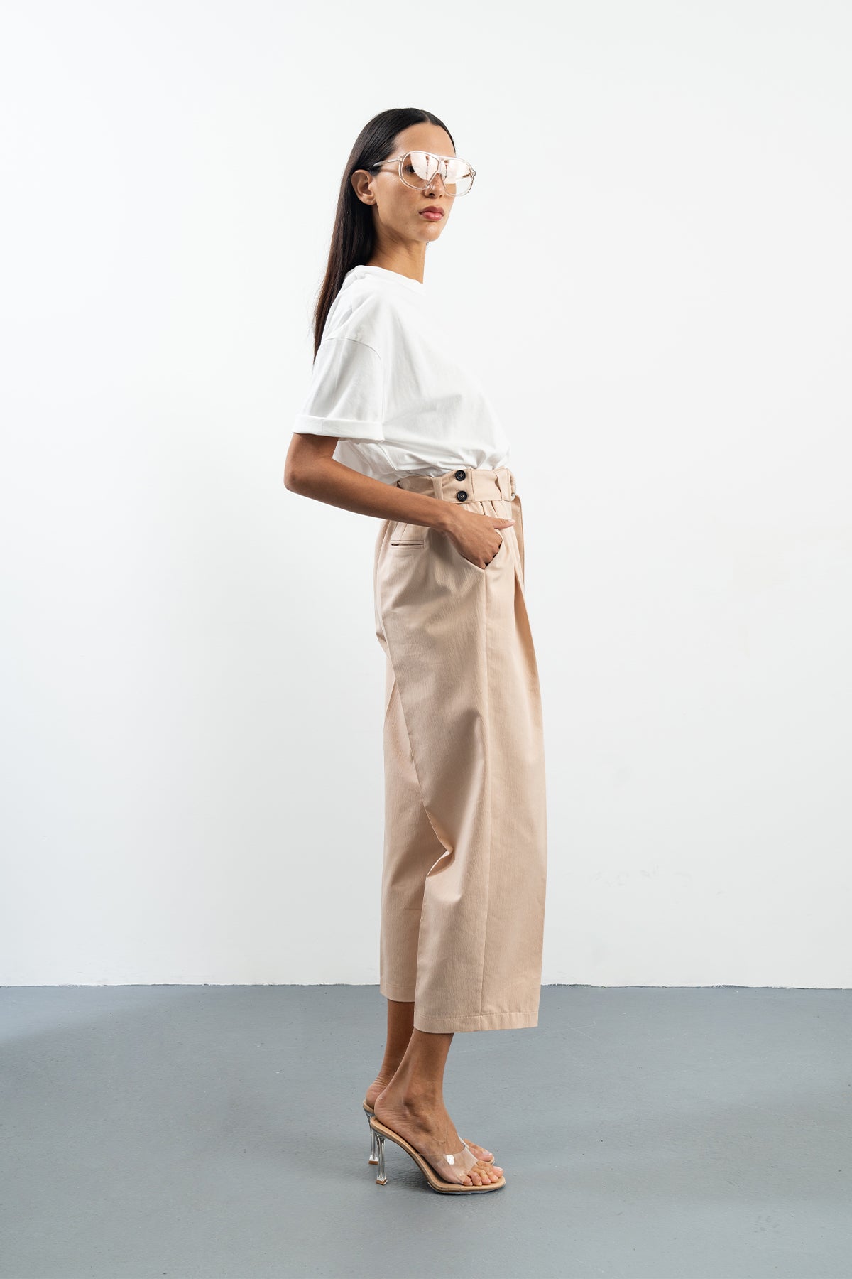 ALVIS PANTS - BEIGE