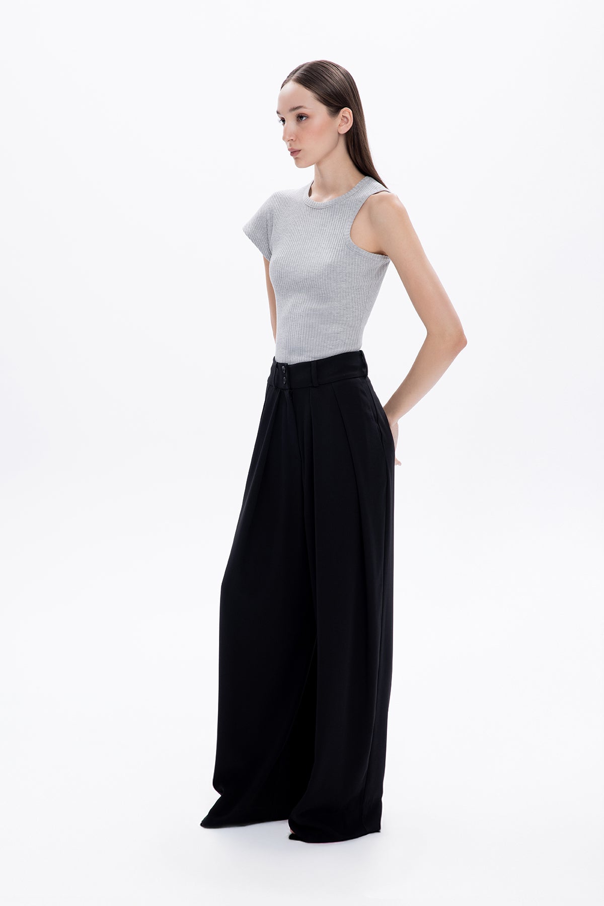 KAROLIN TROUSERS BLACK