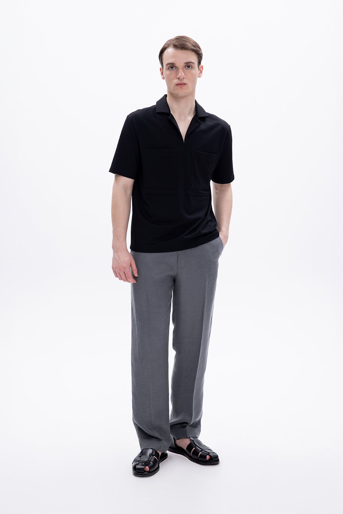 IVAN GRAY TROUSERS