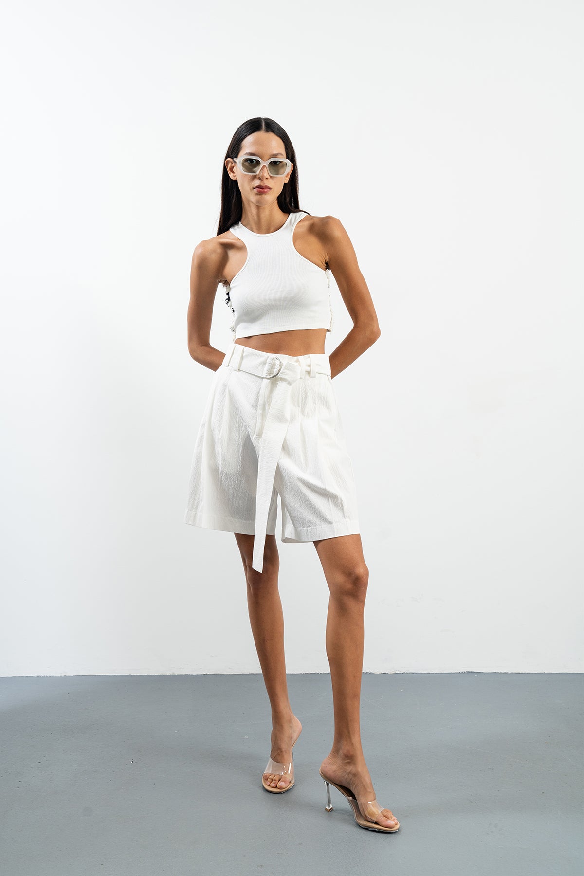 ANET SHORTS - WHITE